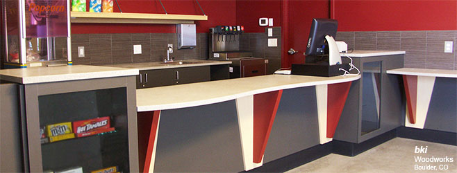 Theater Concession Area Casework