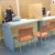 Photo of medical office reception center casework by BKI Woodworks, Boulder, Colorado